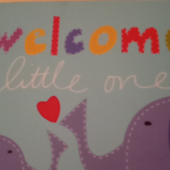 WELCOME LITTLE ONE - Picture 1 of 7